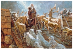 Peguntas Frequentes Sobre a Arca de Noé Respondidas ! Arca-de-noe-noe-e-os-animais-na-arca